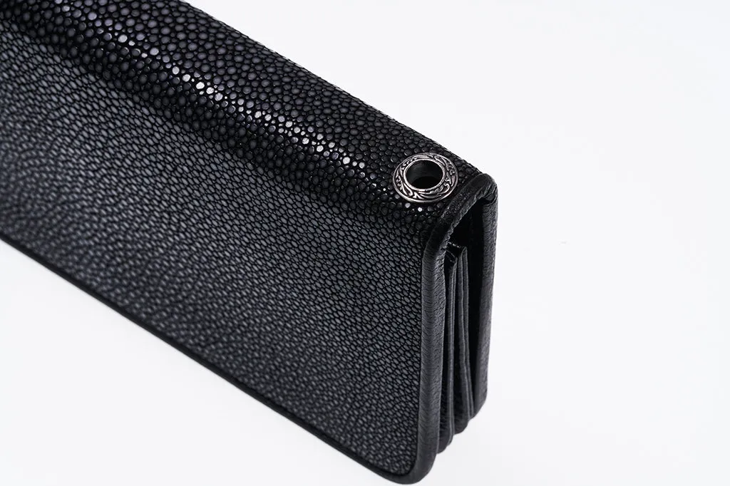 Galuchat Wallet : (L)