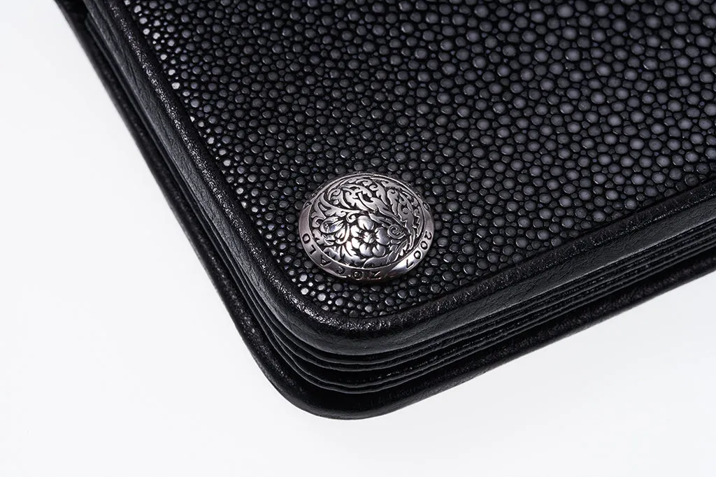 Galuchat Wallet : (L)