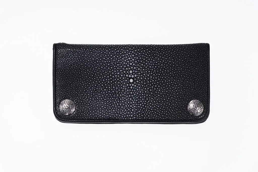 Galuchat Wallet : (L)