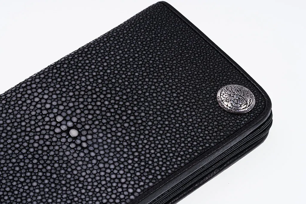 Galuchat Wallet : (L)