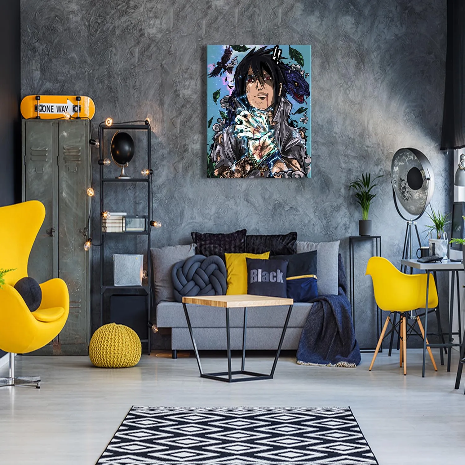Genius Shinobi Little Brother Canvas Wall Art