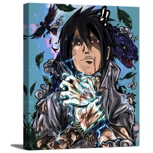 Genius Shinobi Little Brother Canvas Wall Art