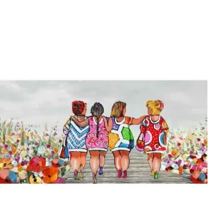 Girls Day Out - Canvas Print