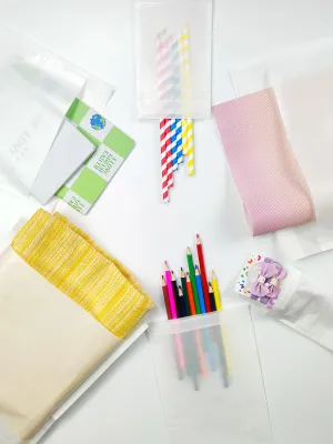 Glassine Bags For Sustainable Product Packaging In 8 Sizes.