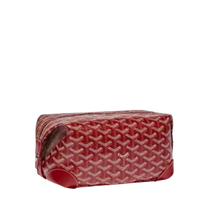Goyard Bowling 25 Toiletry Bag "Red"