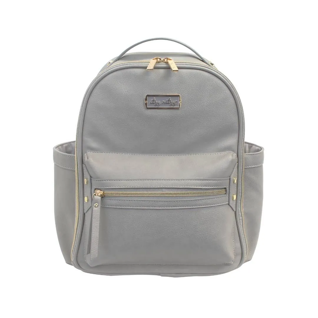 Gray Mini Diaper Bag