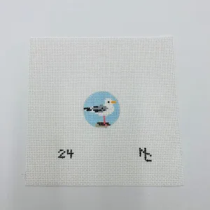 Gull Key Fob Insert Canvas