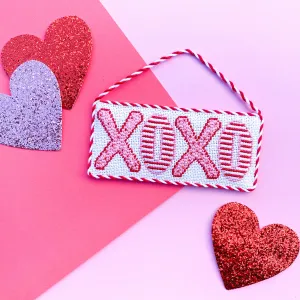 Hugs and Kisses Needlepoint Canvas