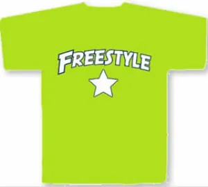 IMAGESPORTS SS056 Freestyle Star Short Sleeve Tee