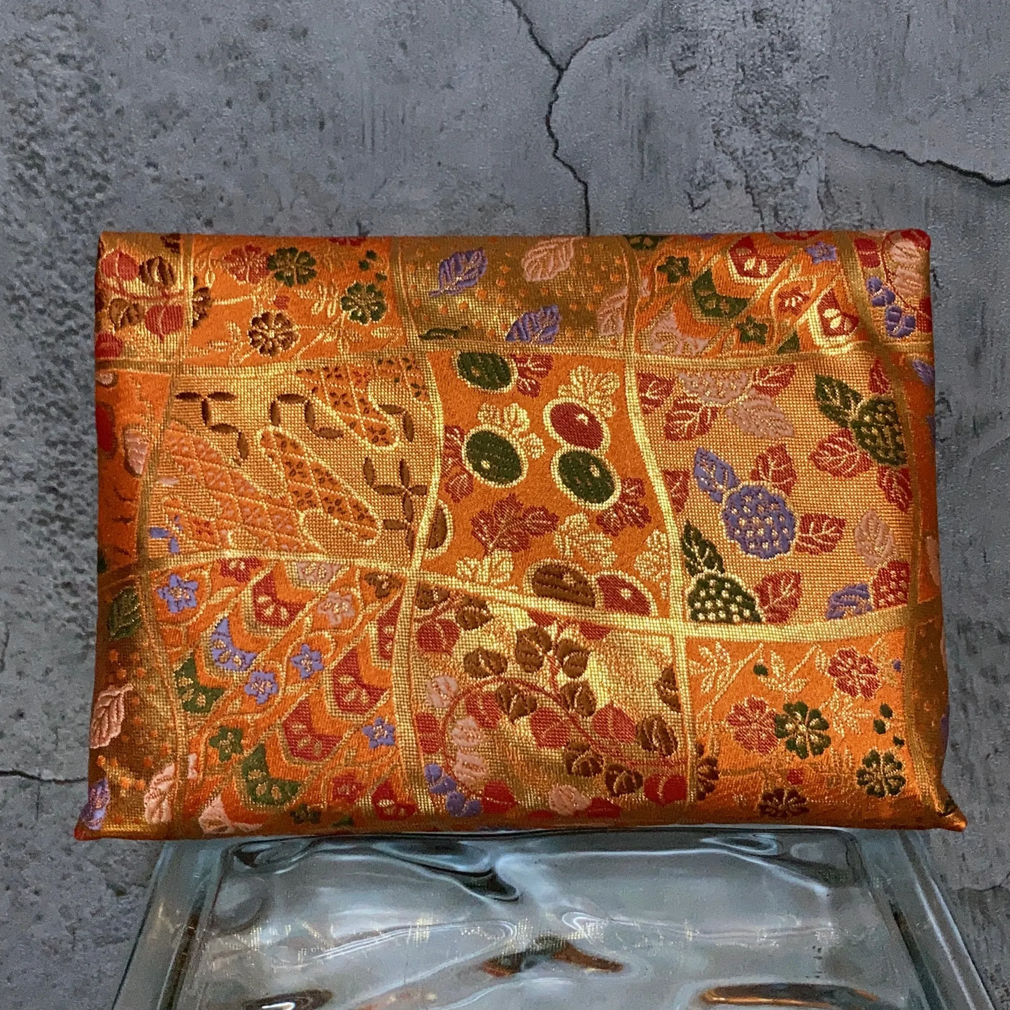 Japanese kimono cloth mini bag