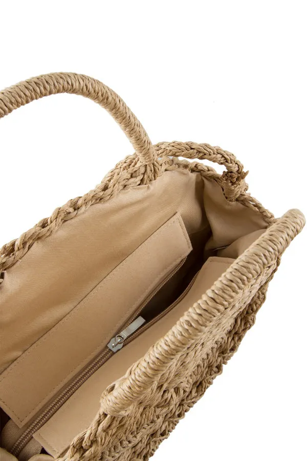 Joie Straw Clutch