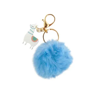 KaiserKids Novelty Pom Pom Keyring - LLAMA CHARM