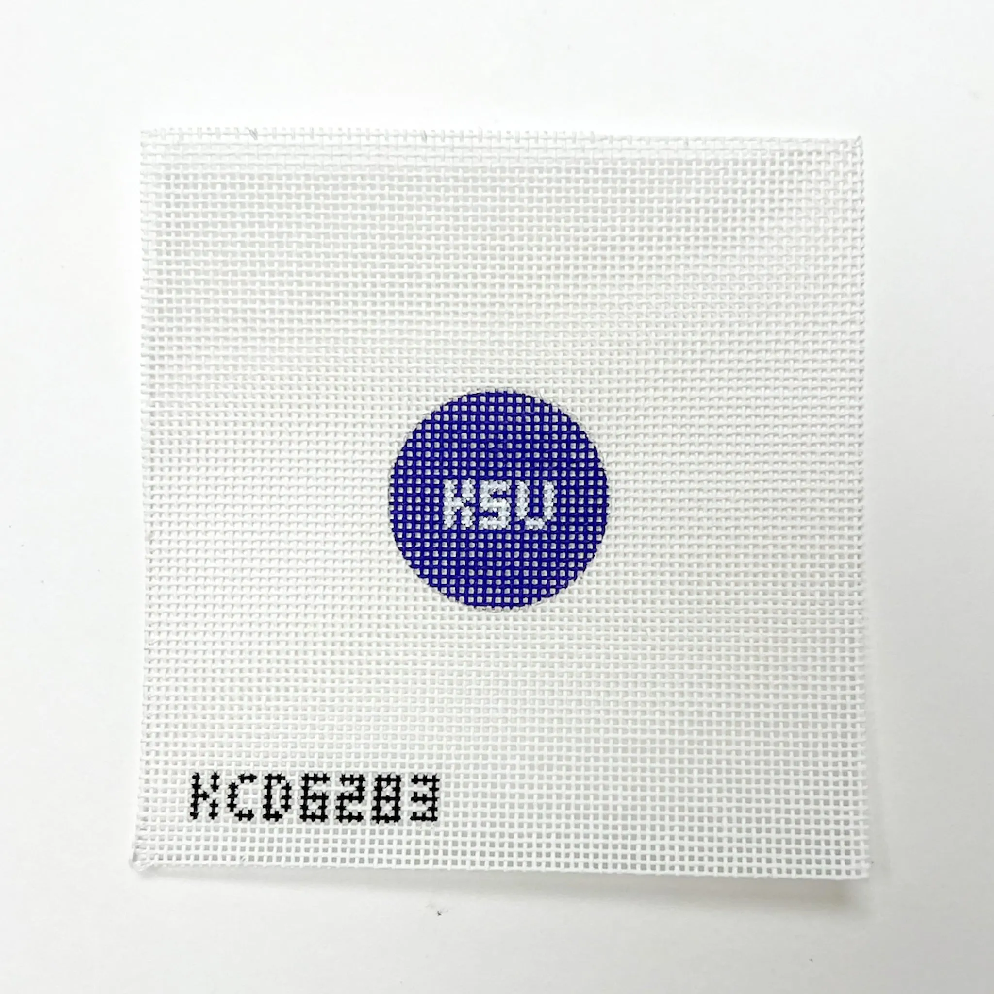KSU Key Fob Insert Canvas
