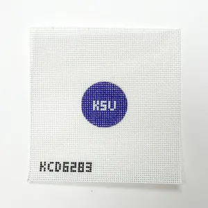 KSU Key Fob Insert Canvas