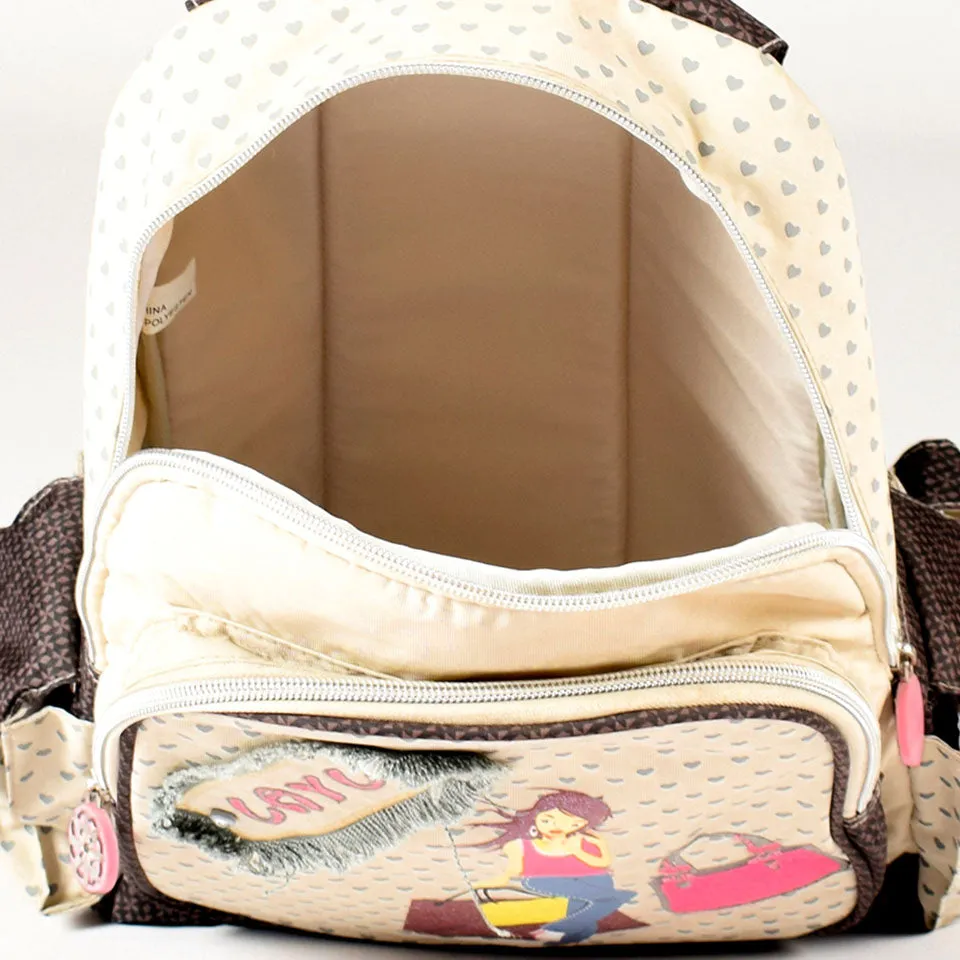 Layla Kiddies lightweight backpack - DK-1044