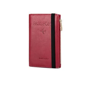 Leather Card Wallet With RFID Blocking