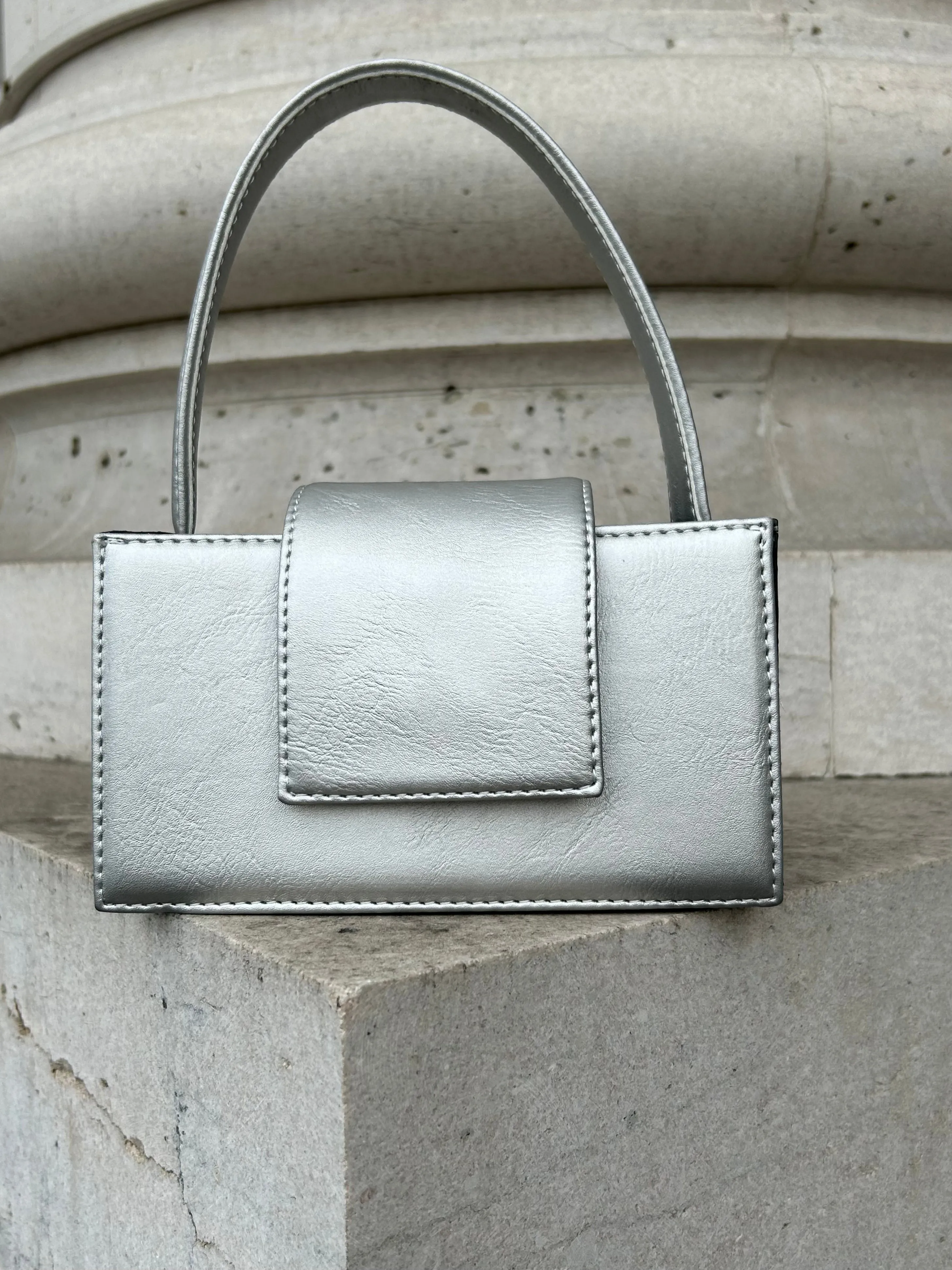 Leather mini bag