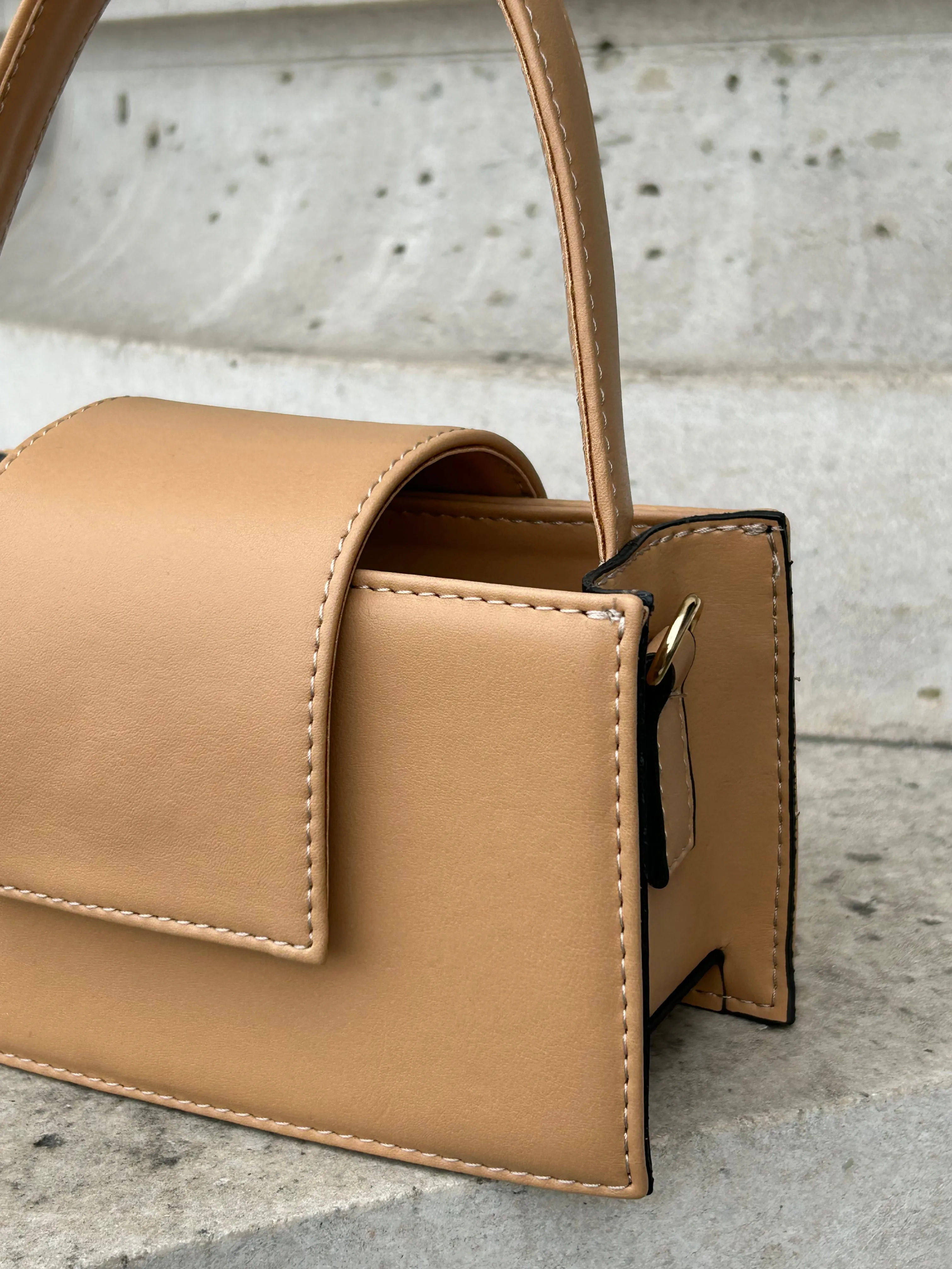 Leather mini bag