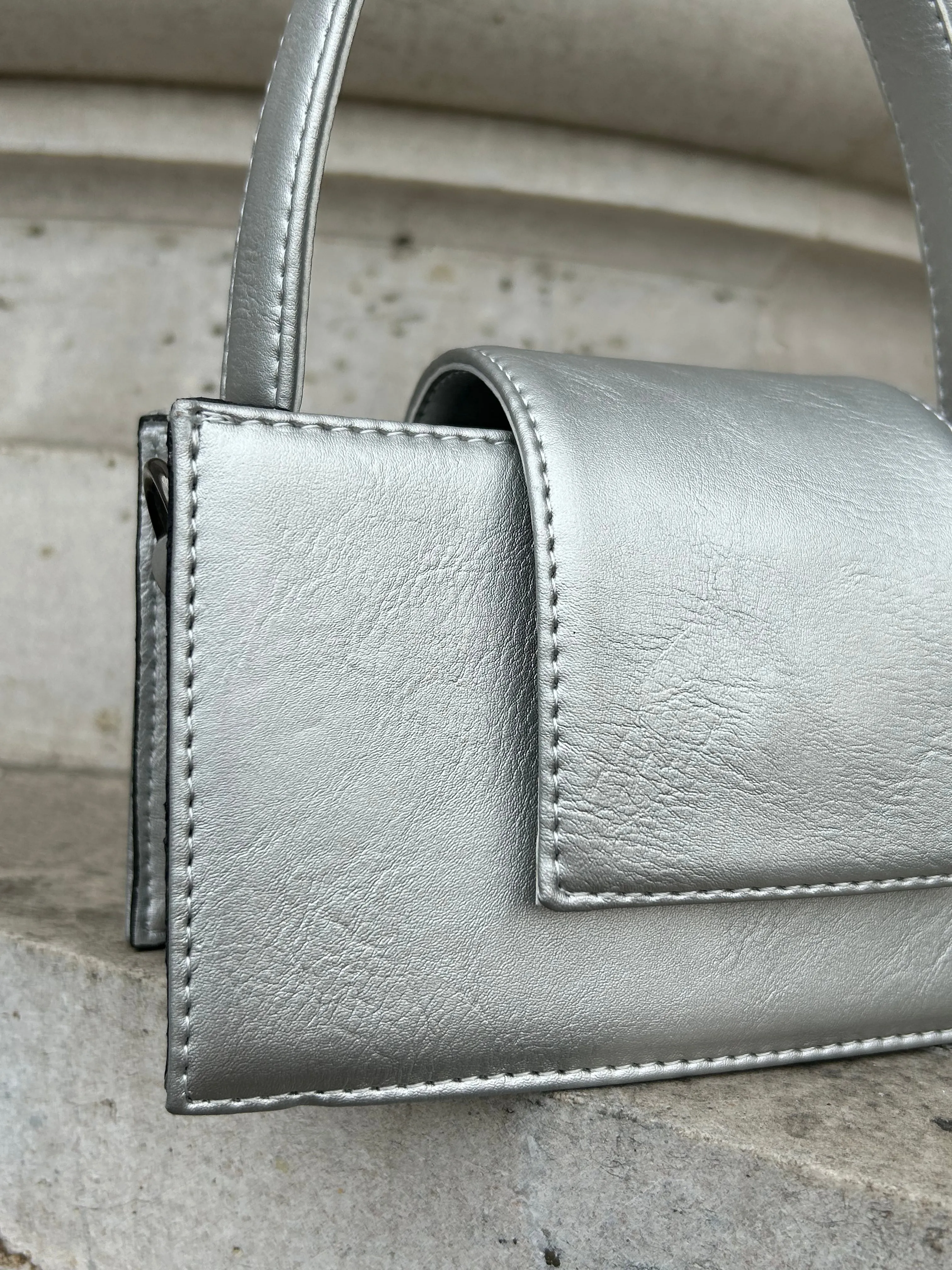 Leather mini bag