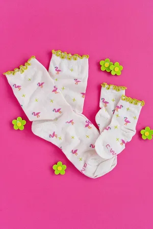 Let's Flamingo Socks