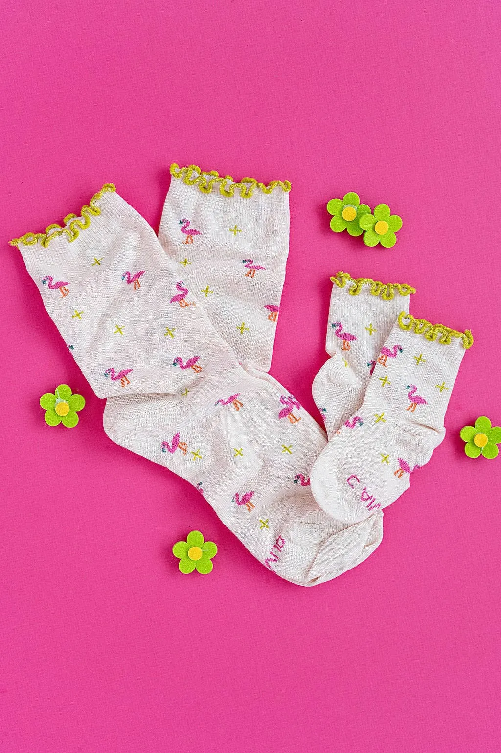 Let's Flamingo Socks