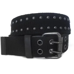 LEYLAND - Mens Black Canvas Belt