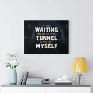 Light at the End of the Tunnel Canvas Wall Art