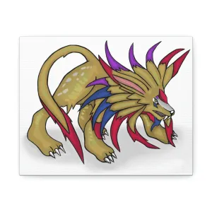 Lilions Stretched Canvas