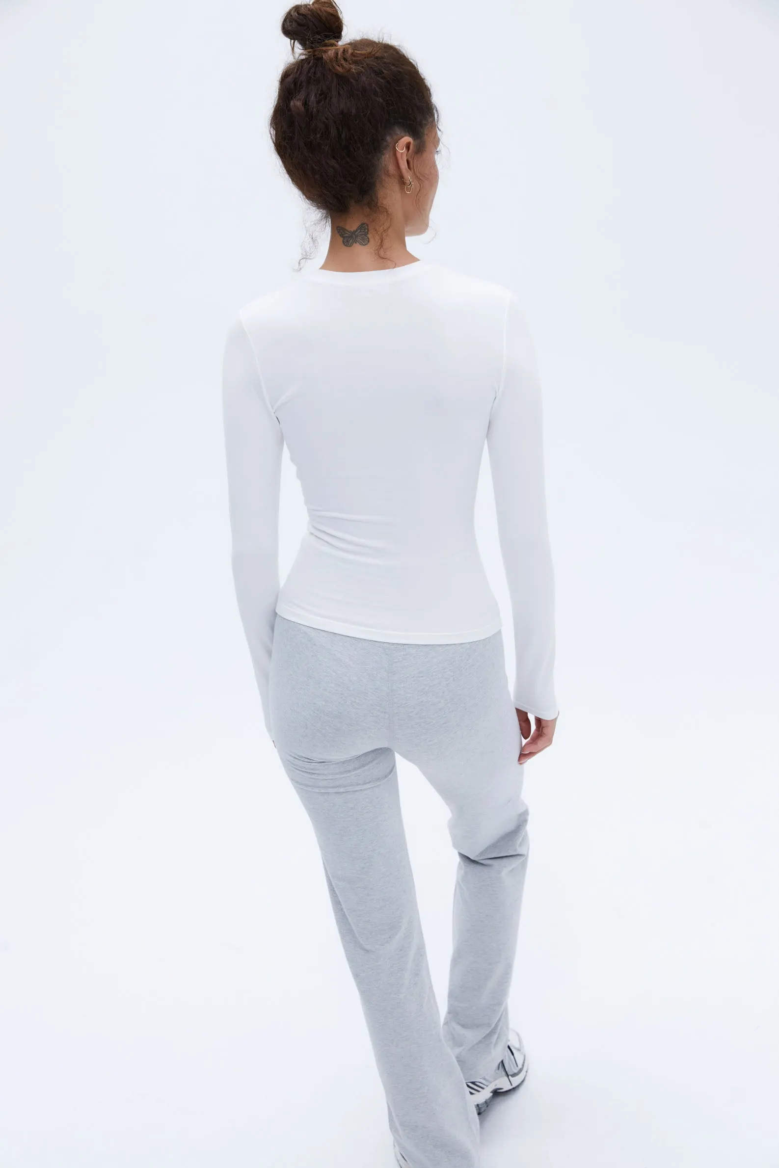 Long Sleeve Top - White