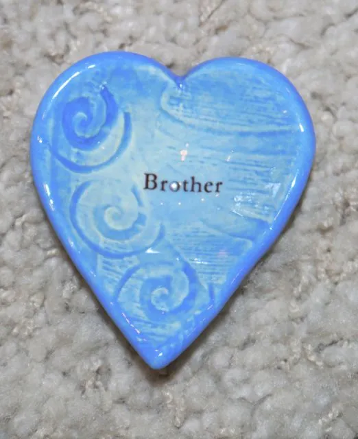 Lorraine Oerth Heart Shaped Giving Bowl - Brother