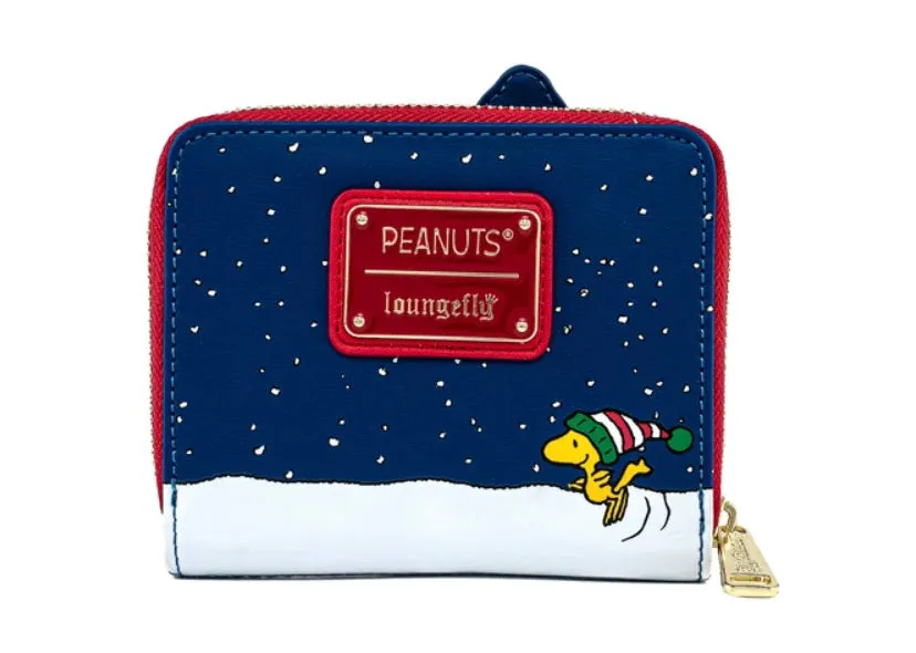 Loungefly Peanuts Holiday Snoopy House Wallet