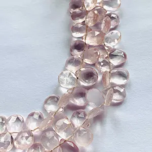 Lovely Rose Quartz Briolettes