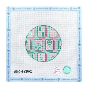 Mahjong Tiles Round