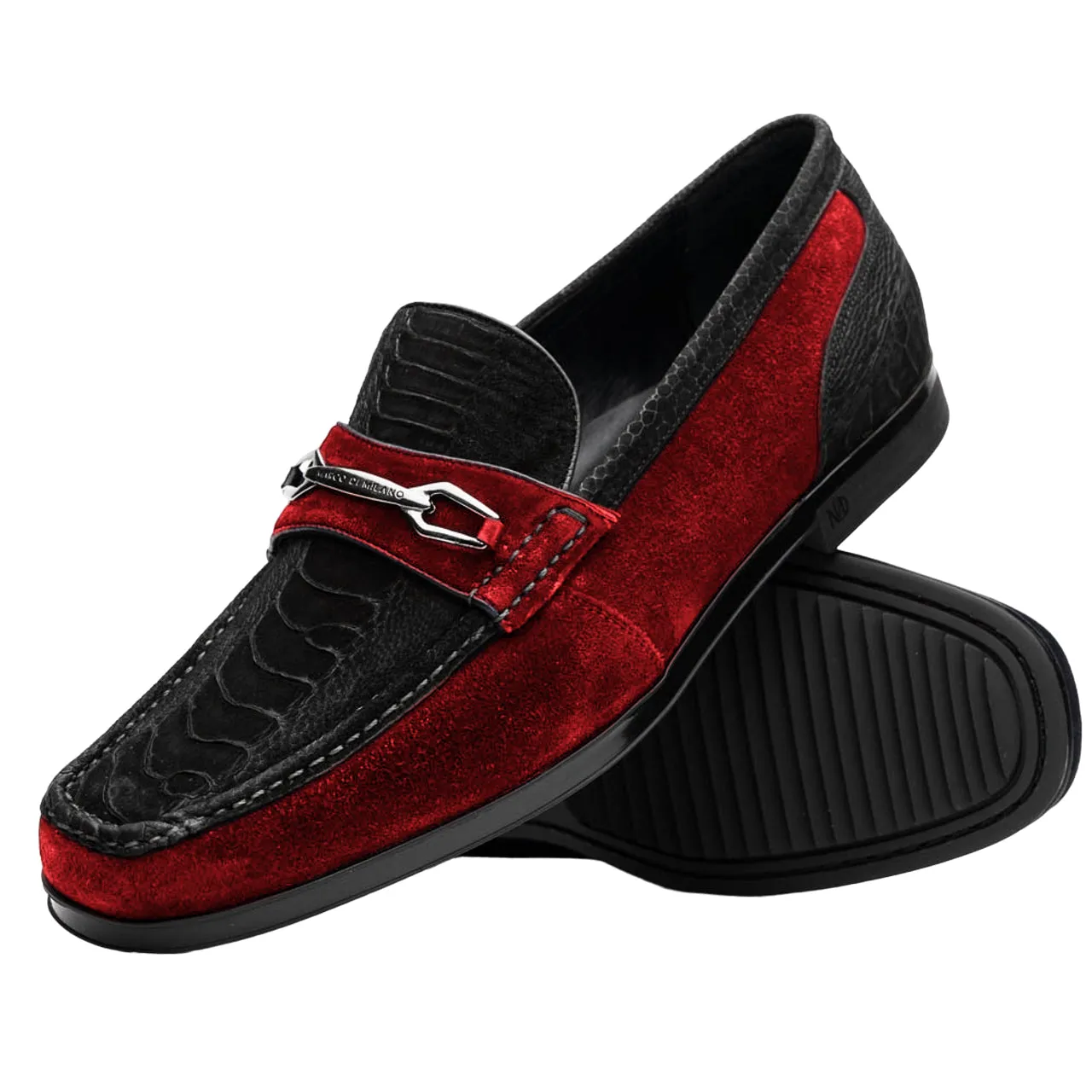 Marco Di Milano Hugo Osl Ostrich Leg Black-red