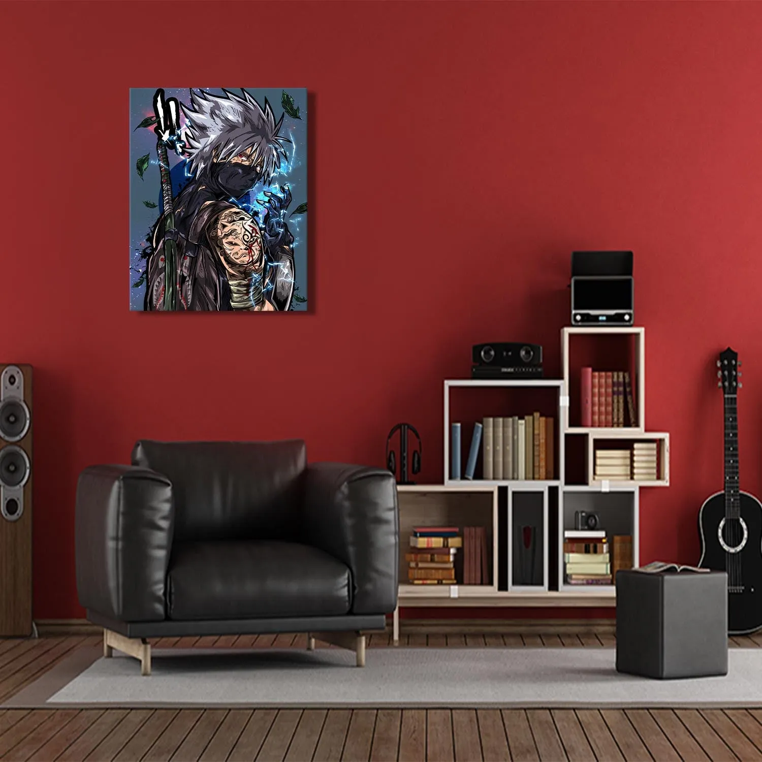 Masked Shinobu Canvas Wall Art