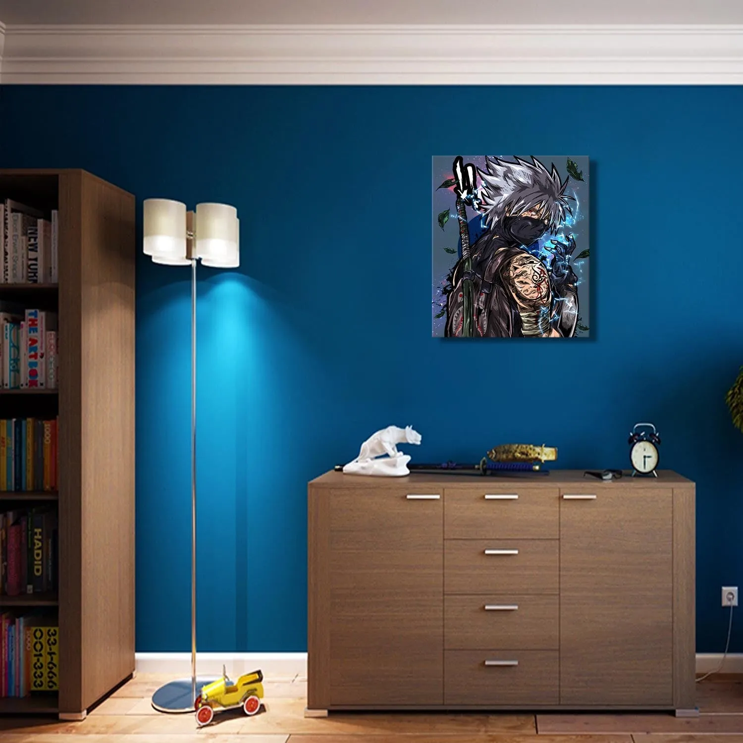 Masked Shinobu Canvas Wall Art