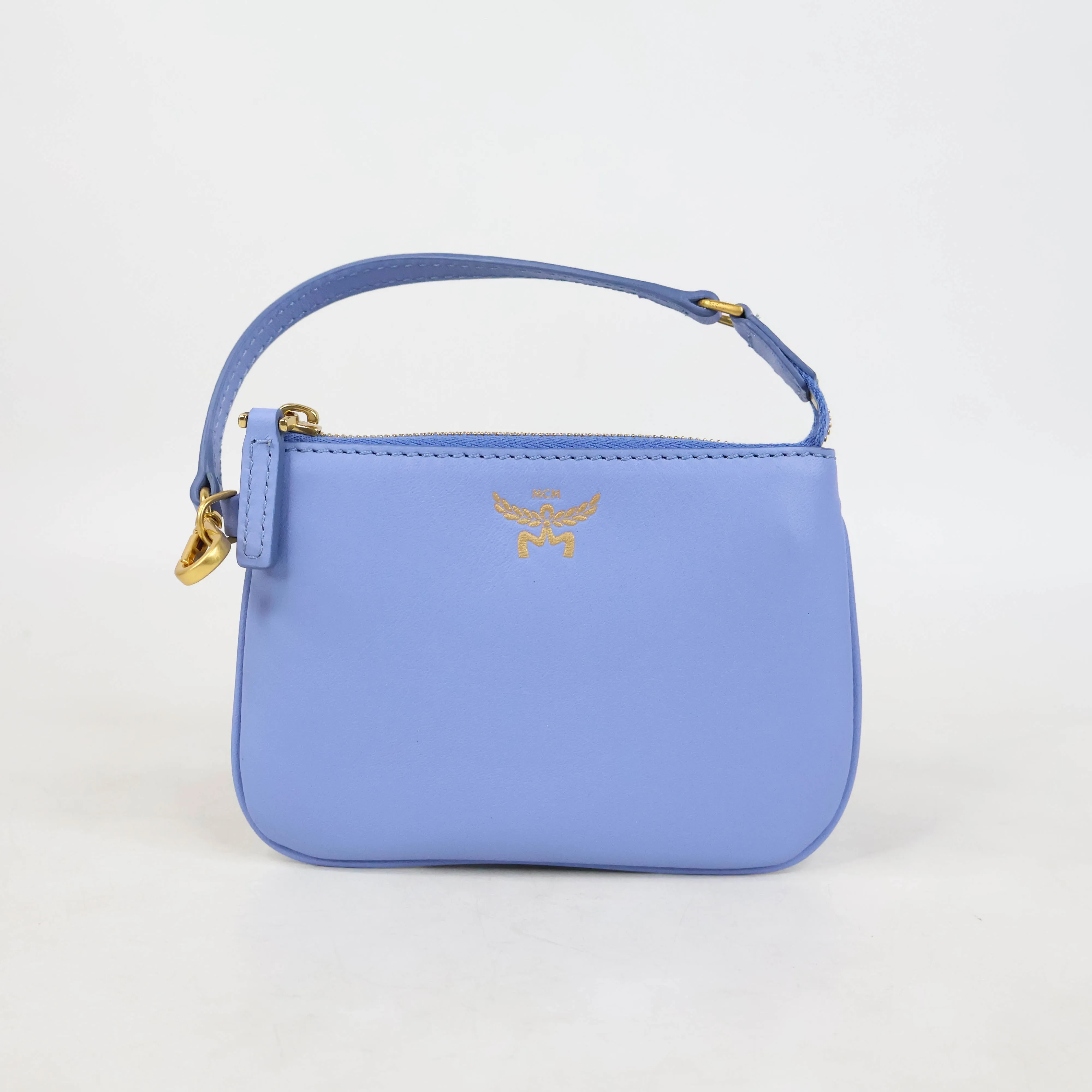 MCM Liz Embossed Maxi Monogram Leather Shopper Mini Bag