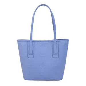 MCM Liz Embossed Maxi Monogram Leather Shopper Mini Bag