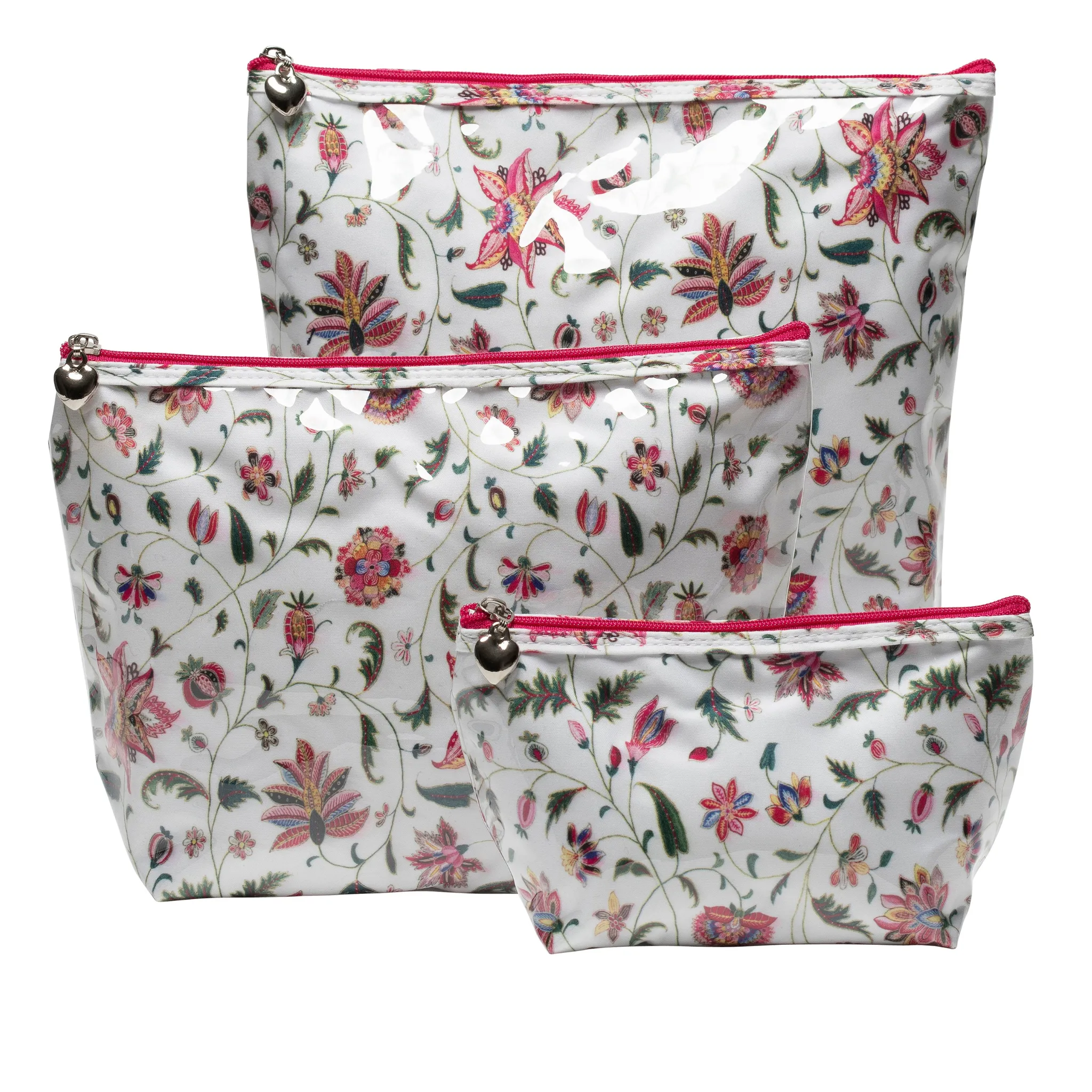 Medium Cosmetic Bag in Passion Floral Print