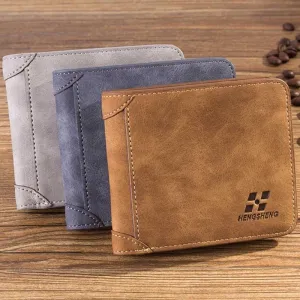 Men Wallet Leather ID Credit Card Holder