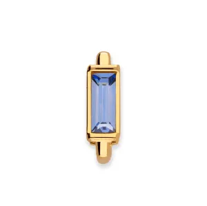 Mesh charm marine gold