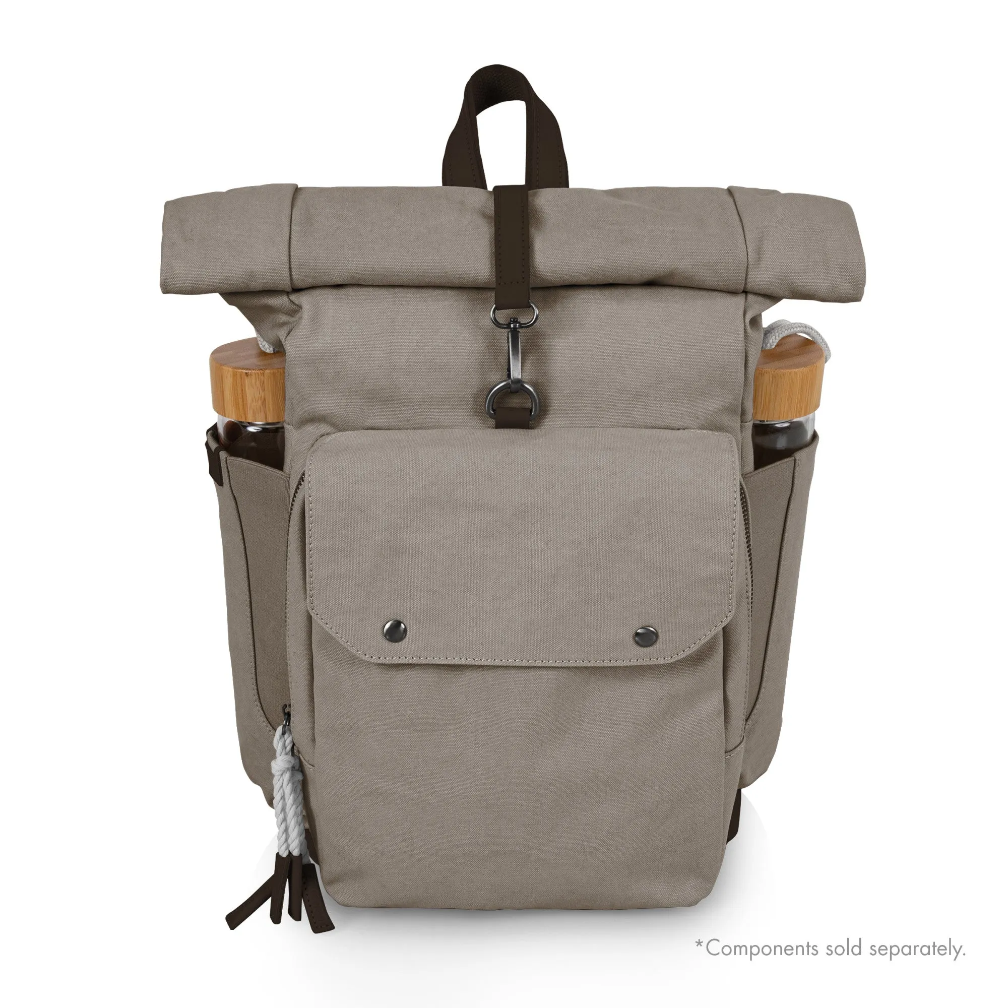 Miami Dolphins - Carmel Roll Top Picnic Backpack Cooler