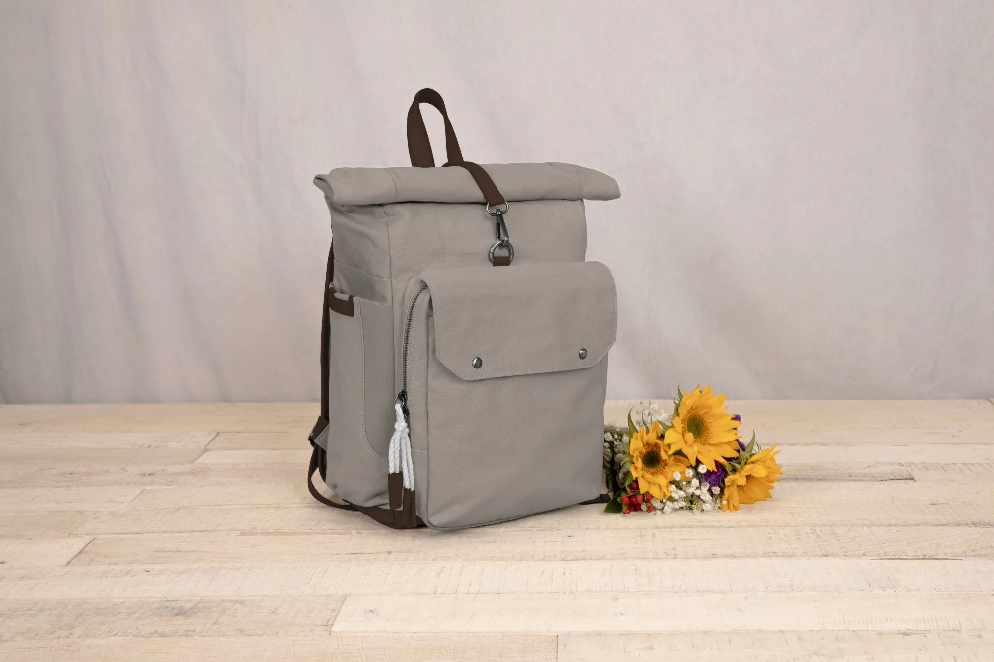 Miami Dolphins - Carmel Roll Top Picnic Backpack Cooler