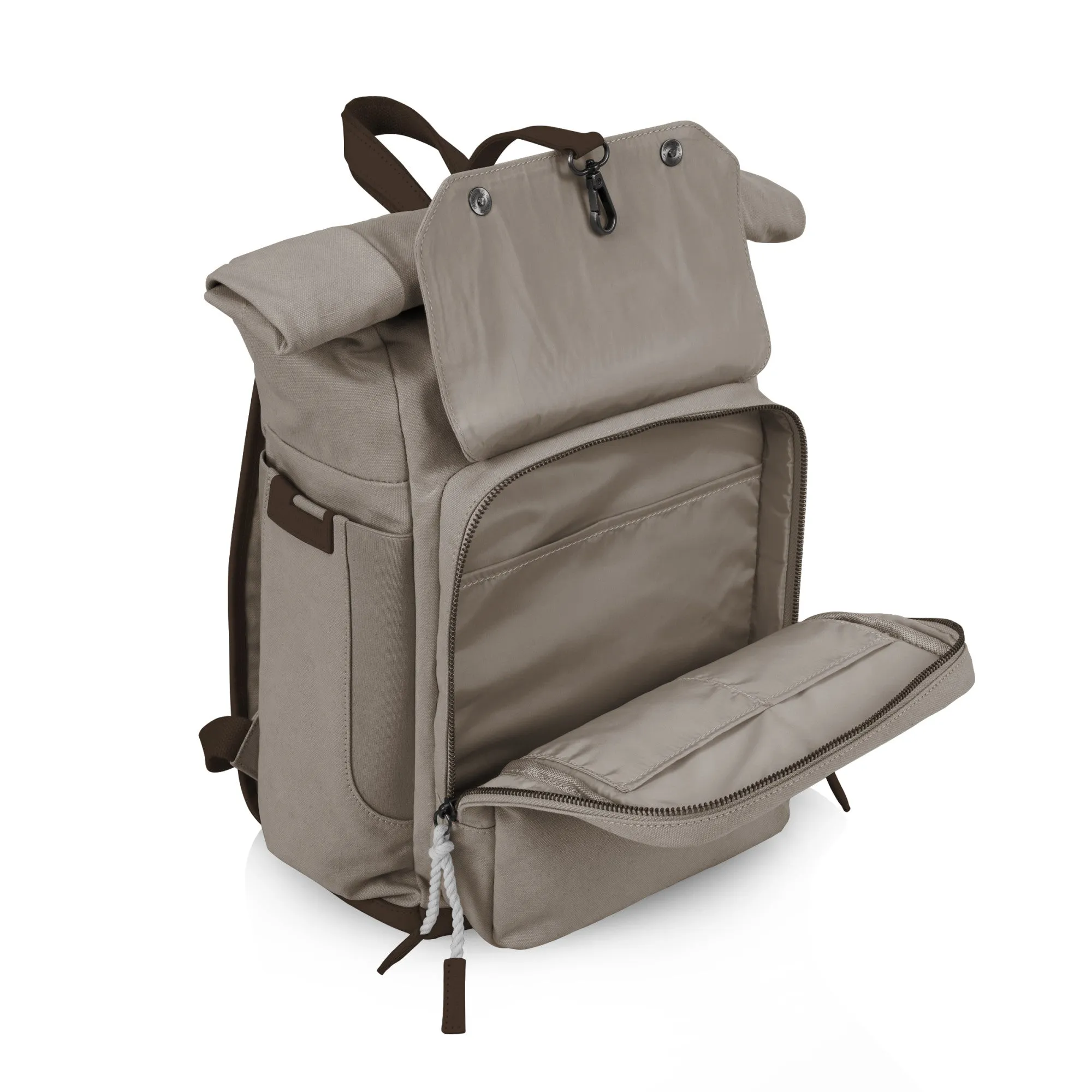 Miami Dolphins - Carmel Roll Top Picnic Backpack Cooler