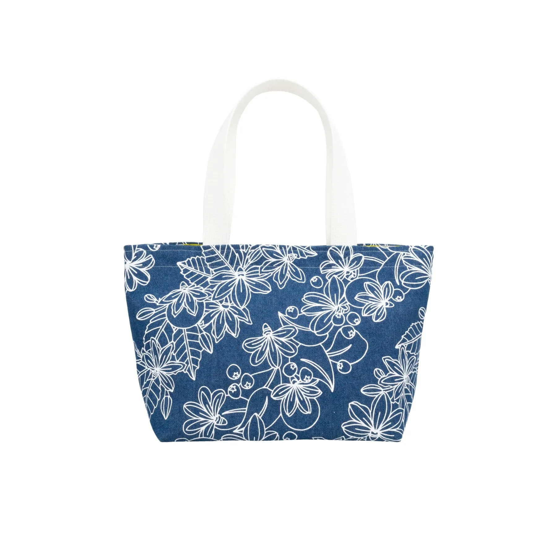 Mini Beach Bag Tote • Naupaka • Denim Collection