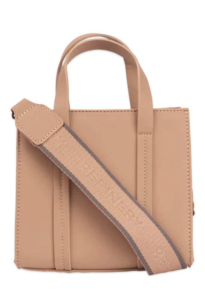 Mini Shopper Style Bag _ 153951 _ Stone