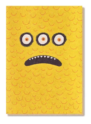 Miserable Yellow Monster Card