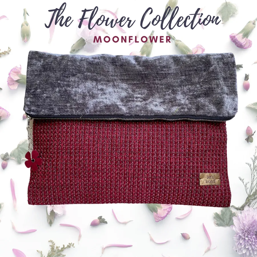 Moonflower Clutch bag