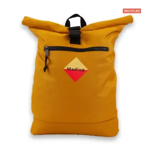 Mustard Yellow Roll-Top ECO Backpack