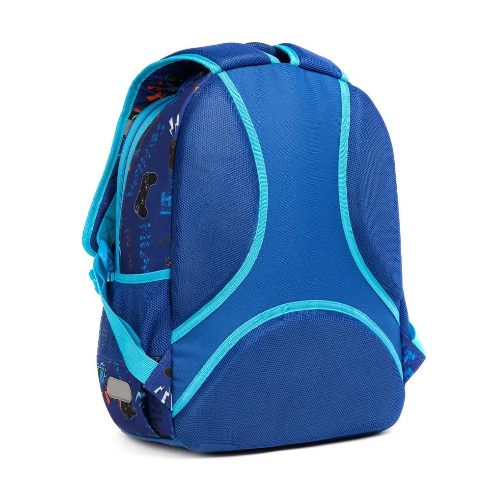 (NET) Game School Bag With Lunch Bag And Pencil Case Set Of 3 Pcs